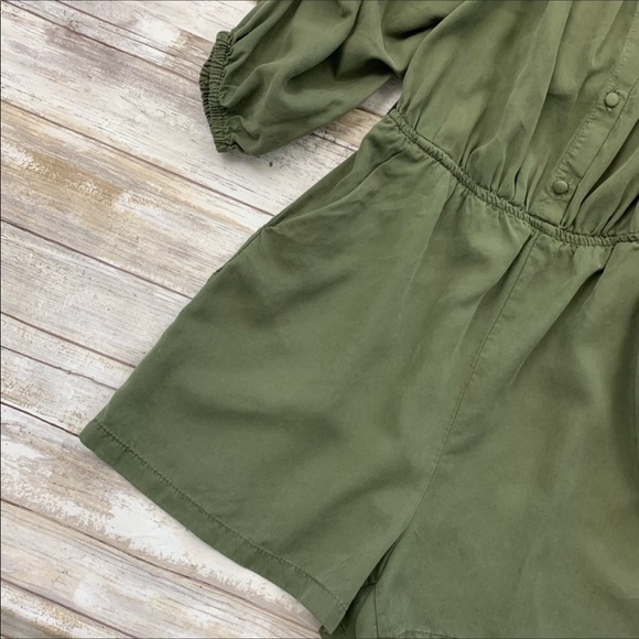 ZARA Off Shoulder Romper - Picture 9 of 9